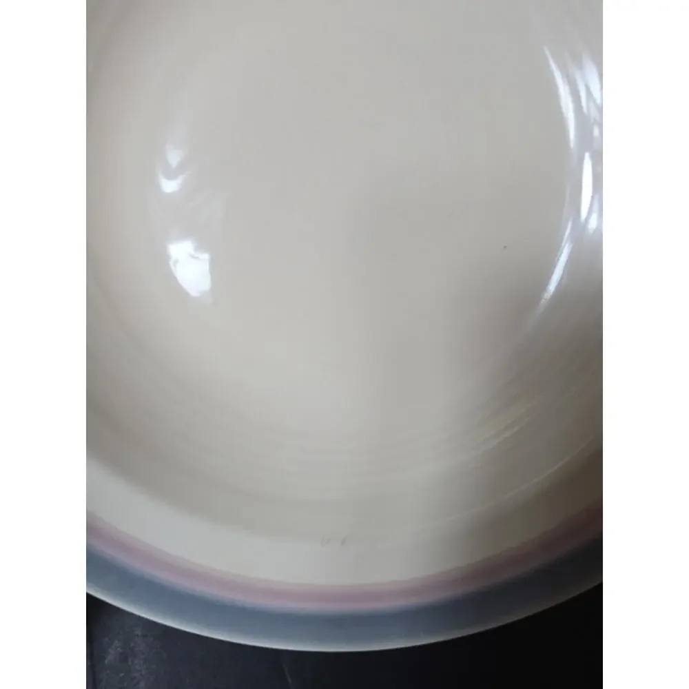 2 Pfaltzgraff Aura Pink Pasta Bowls - 10” Discontinued (Read Description)